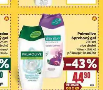 Billa Palmolive sprchový gel nabídka