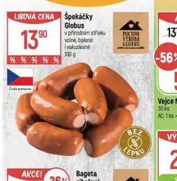 Globus Špekáčky nabídka