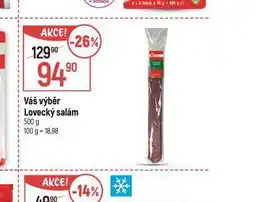 Globus Lovecký salám nabídka