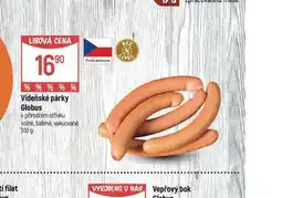 Globus Vídeňské párky nabídka