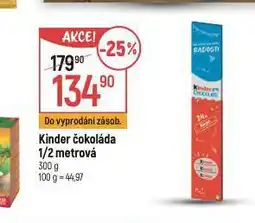 Globus Kinder čokoláda nabídka