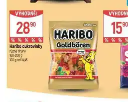 Globus Haribo cukrovinky nabídka