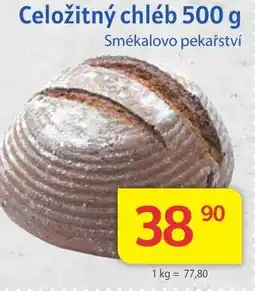 Kubík potraviny Celožitný Chléb nabídka