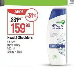 Globus Head & shoulders šampon na vlasy nabídka
