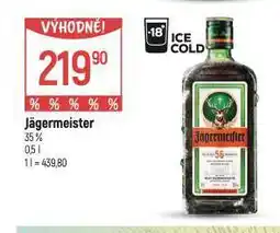 Globus Jagermeister nabídka