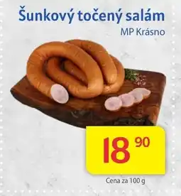 Kubík potraviny Šunkový Točený salám nabídka