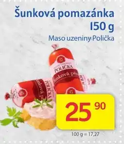 Kubík potraviny Šunková Pomazánka nabídka
