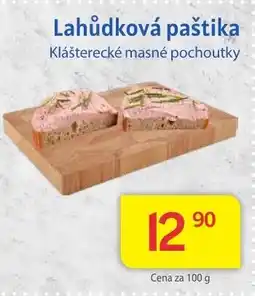 Kubík potraviny Lahůdková Paštika nabídka