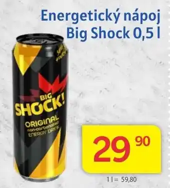 Kubík potraviny Energetický Nápoj BIG SHOCK nabídka