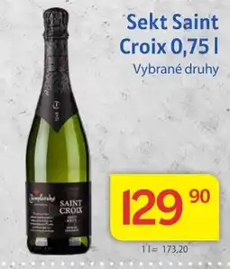 Kubík potraviny Sekt SAINT CROIX nabídka