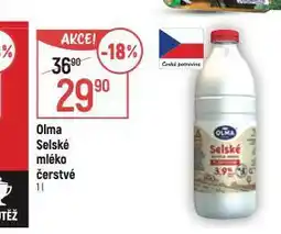 Globus Olma selské mléko čerstvé nabídka