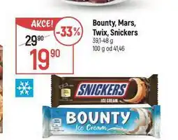 Globus Snickers zmrzlina nabídka