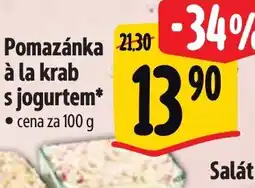 Albert Pomazánka à la krab s jogurtem nabídka
