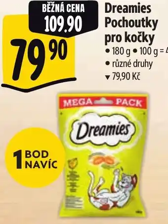 Albert DREAMIES Pochoutky pro kočky nabídka