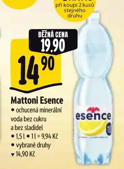 Albert MATTONI Esence nabídka