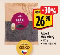Albert ALBERT Mák mletý nabídka