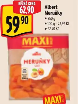 Albert ALBERT Meruňky nabídka