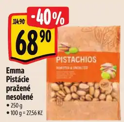Albert EMMA Pistácie pražené nesolené nabídka