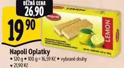 Albert NAPOLI Oplatky nabídka