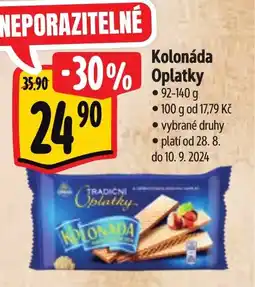 Albert Kolonáda Oplatky nabídka