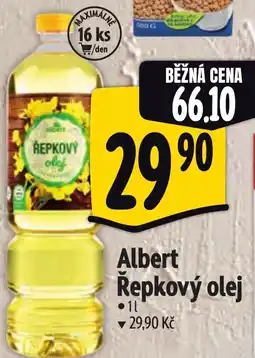 Albert ALBERT Řepkový olej nabídka