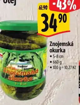 Albert Znojemská okurka nabídka