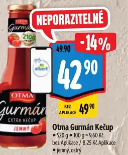 Albert OTMA Gurmán Kečup nabídka