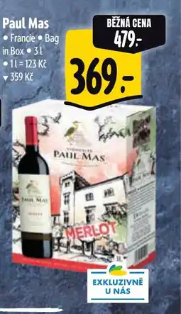 Albert PAUL MAS nabídka