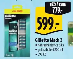 Albert GILLETTE Mach 3 nabídka