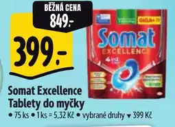 Albert SOMAT Excellence Tablety do myčky nabídka