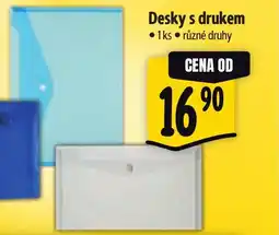 Desky s drukem