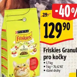 Albert Friskies Granule pro kočky nabídka