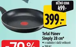 Albert Tefal Pánev Simply 28 cm nabídka