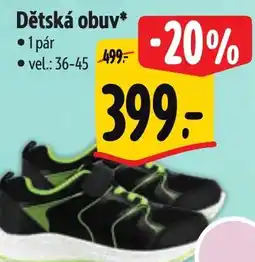 Albert Dětská obuv nabídka