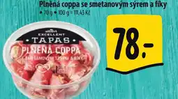 Albert Plněná coppa se smetanovým sýrem a fíky nabídka