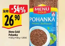 Albert MENU GOLD Pohanka nabídka