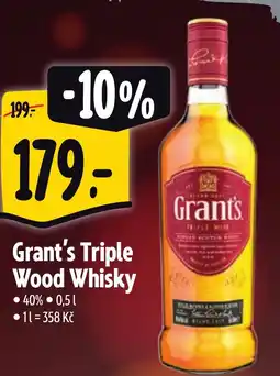 Albert Grant's Triple Wood Whisky nabídka