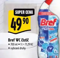 Albert BREF WC čistič nabídka