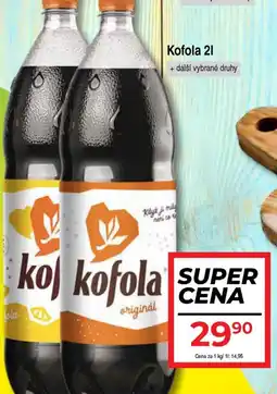 Hruška Kofola nabídka