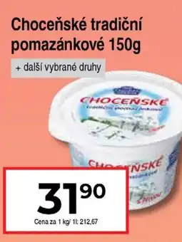 Hruška Choceňské tradiční pomazánkové nabídka