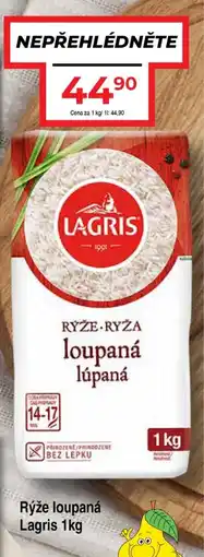 Hruška Rýže loupaná LAGRIS nabídka