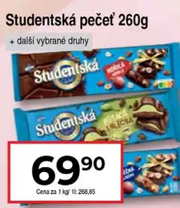 Hruška Studentská pečeť nabídka