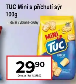 Hruška TUC Mini s příchutí sýr nabídka
