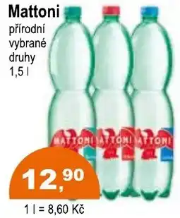 COOP DISKONT MATTONI nabídka