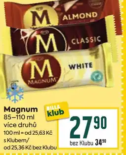 Billa MAGNUM nabídka
