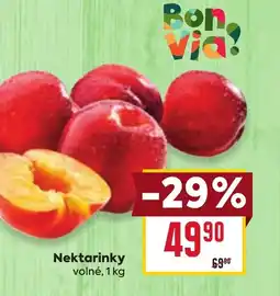 Billa Nektarinky nabídka