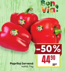 Billa Paprika červená nabídka
