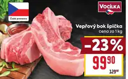 Billa Vepřový bok špička nabídka