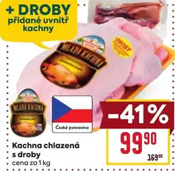 Billa Kachna chlazená s droby nabídka