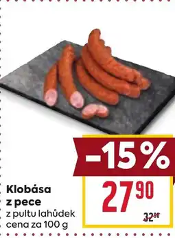 Billa Klobása z pece nabídka